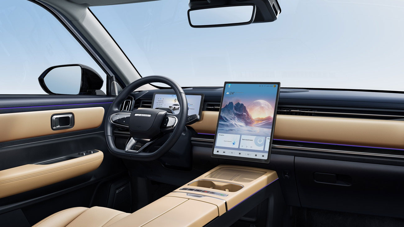 Nội Thất Jaecoo J7 PHEV Flagship